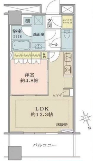 東京都港区浜松町２丁目 間取図・土地図