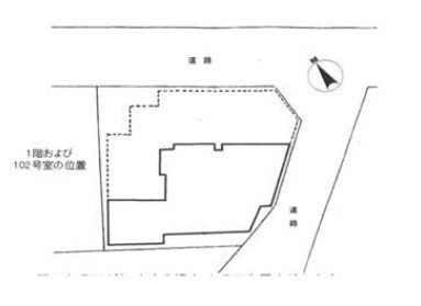 東京都小金井市本町１丁目 間取図・土地図