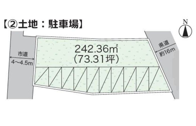 神奈川県小田原市西酒匂２丁目 間取図・土地図