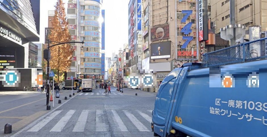 東京都新宿区歌舞伎町１丁目 現地写真