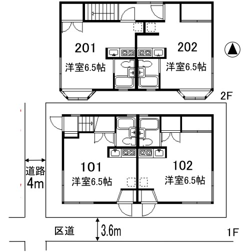 東京都中野区鷺宮３丁目 間取図・土地図