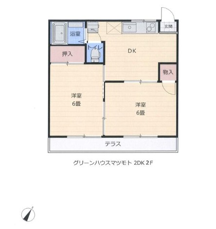 千葉県成田市並木町 間取図・土地図