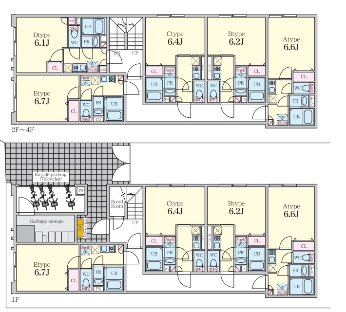東京都品川区二葉２丁目 間取図・土地図