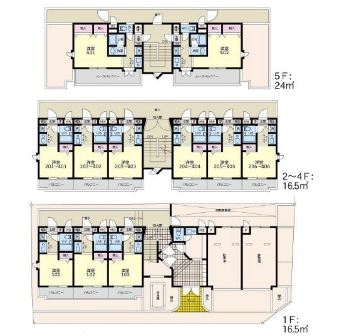東京都府中市美好町３丁目 間取図・土地図