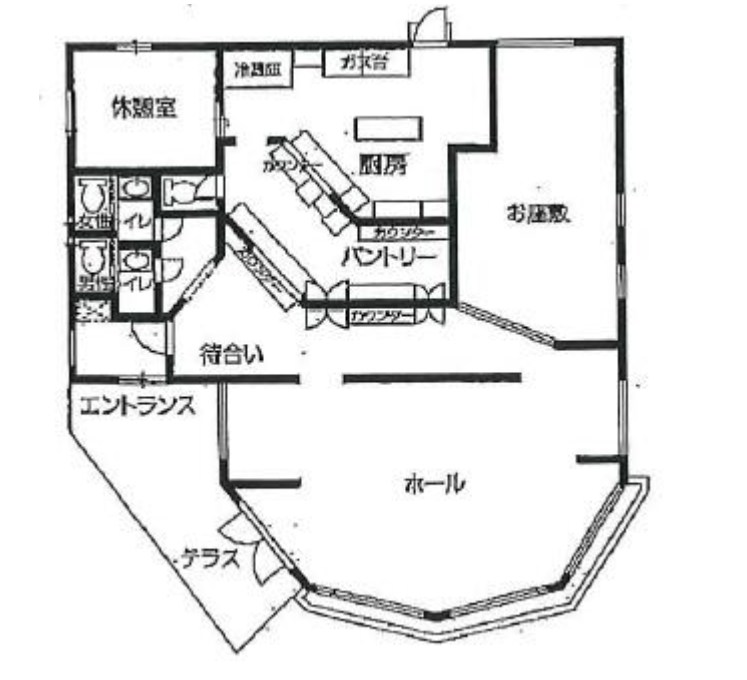 埼玉県深谷市東方町１丁目 間取図・土地図