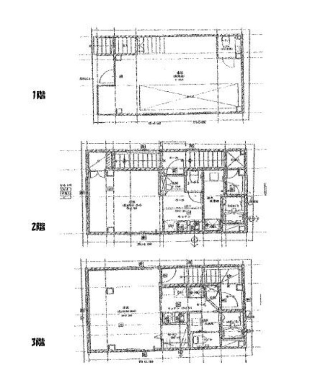 東京都世田谷区代沢２丁目 間取図・土地図