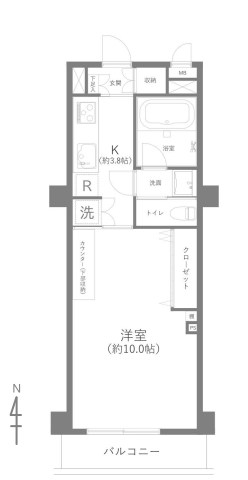 東京都港区三田２丁目 間取図・土地図