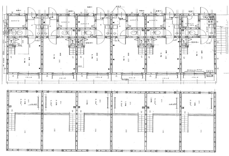 神奈川県川崎市中原区上小田中２丁目 間取図・土地図
