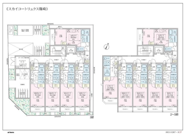 東京都江戸川区篠崎町２丁目 間取図・土地図
