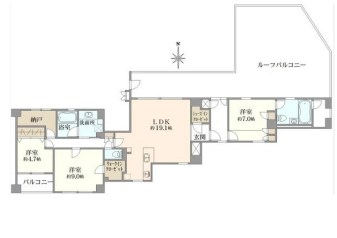 千葉県松戸市殿平賀 間取図・土地図
