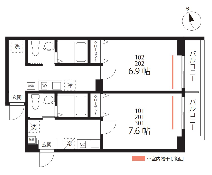 東京都大田区羽田３丁目 間取図・土地図