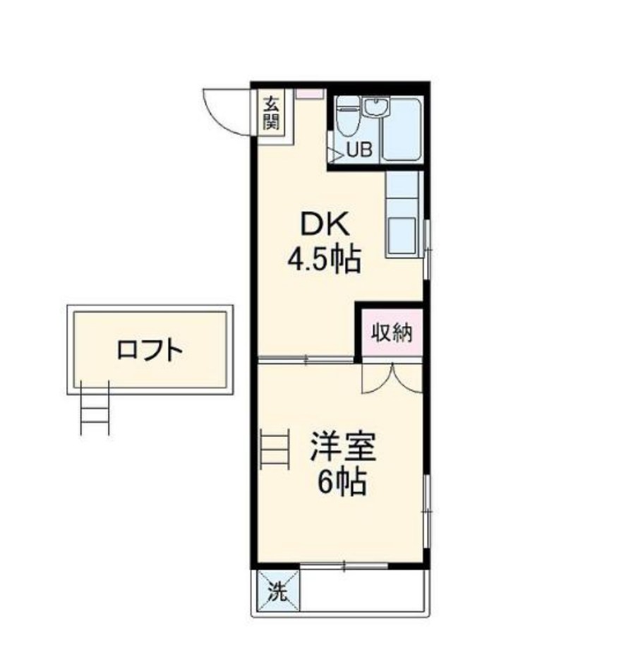 埼玉県草加市苗塚町 間取図・土地図