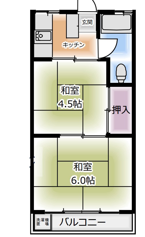 東京都足立区梅田１丁目 間取図・土地図