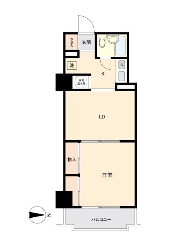 東京都港区芝５丁目 間取図・土地図