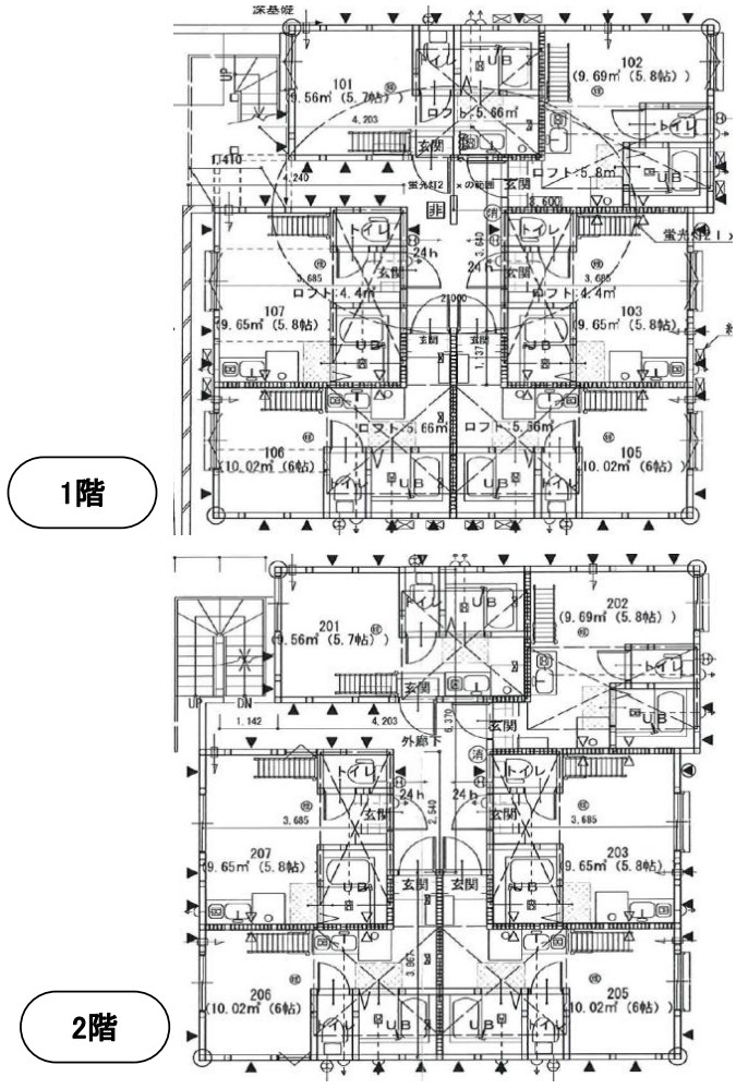 神奈川県川崎市中原区井田２丁目 間取図・土地図