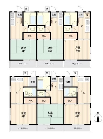 東京都調布市国領町７丁目 間取図・土地図