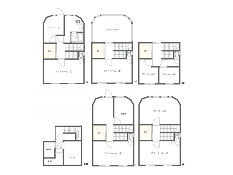 東京都青梅市本町 間取図・土地図