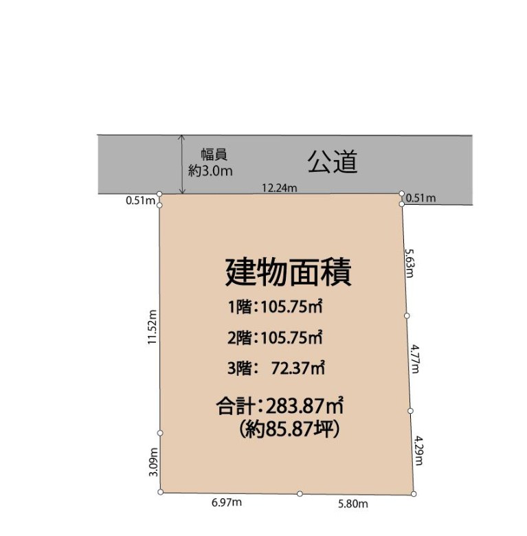 神奈川県横浜市南区共進町３丁目 区画図