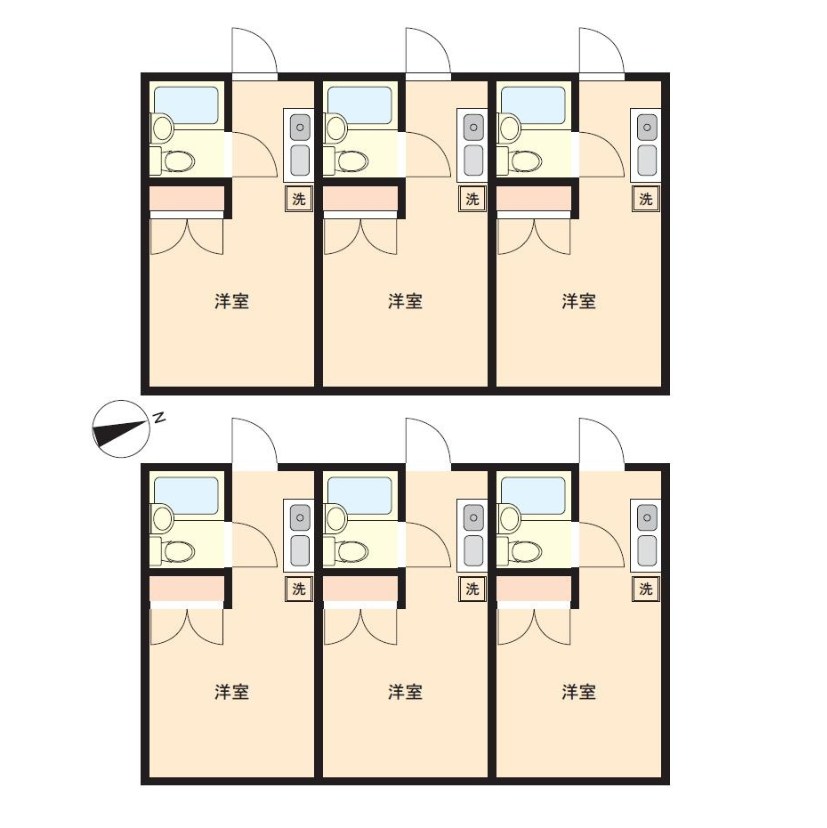 東京都小平市小川町１丁目 間取図・土地図