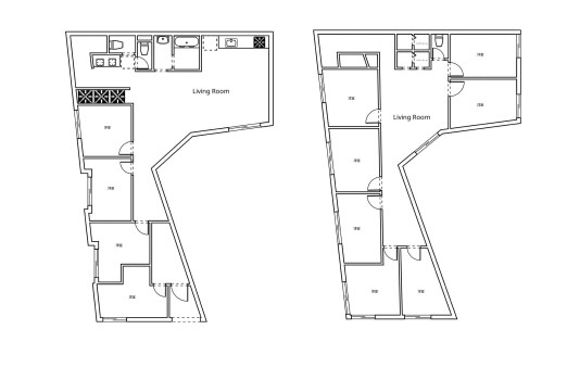 東京都江戸川区西小岩５丁目 間取図・土地図