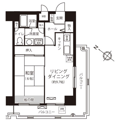 神奈川県横浜市西区平沼２丁目 間取図・土地図