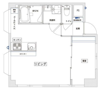 千葉県四街道市四街道２丁目 間取図・土地図