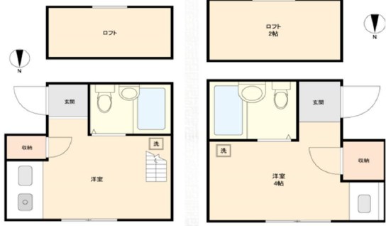 東京都豊島区西池袋４丁目 間取図・土地図