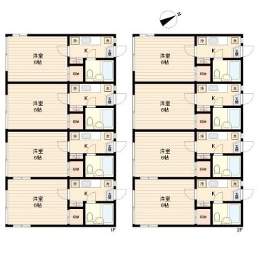 東京都狛江市東和泉４丁目 間取図・土地図
