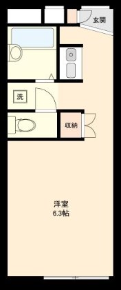 神奈川県小田原市国府津 間取図・土地図