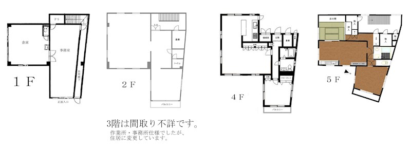 東京都品川区西五反田４丁目 間取図・土地図