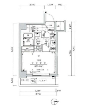 埼玉県川口市西青木１丁目 間取図・土地図