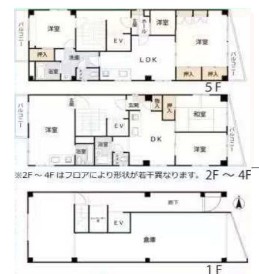 東京都荒川区西尾久２丁目 間取図・土地図