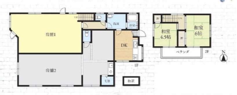 神奈川県綾瀬市上土棚中６丁目 間取図・土地図