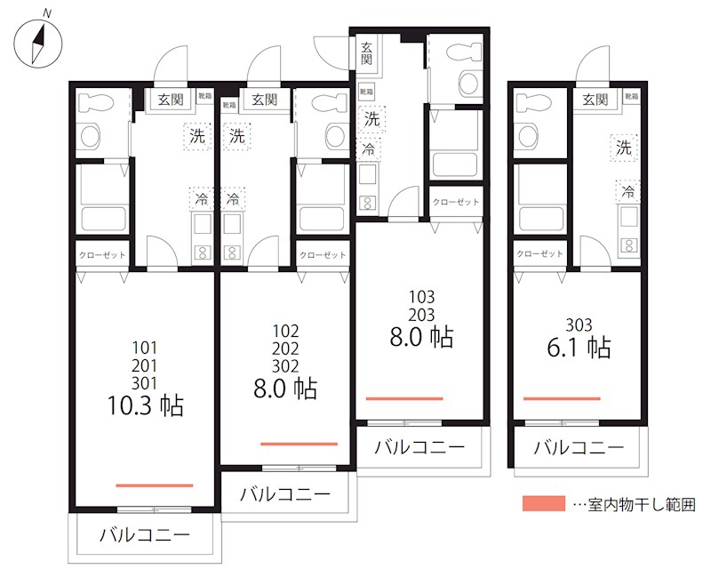 神奈川県横浜市鶴見区市場東中町 間取図・土地図