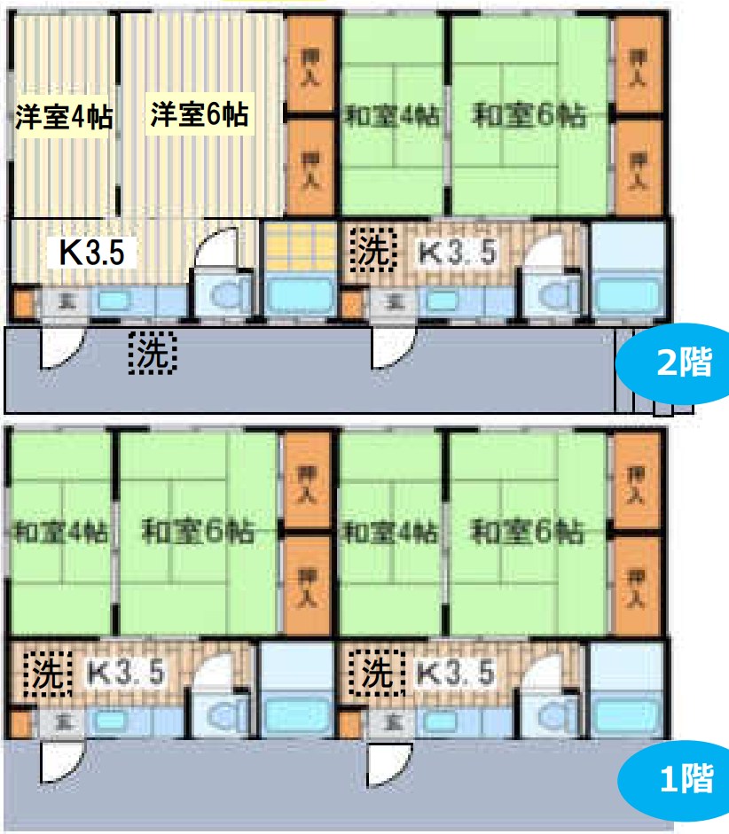 神奈川県横浜市戸塚区平戸２丁目 間取図・土地図