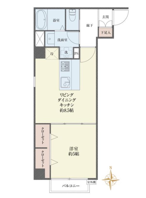 東京都千代田区九段南３丁目 間取図・土地図