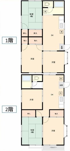 東京都板橋区小豆沢４丁目 間取図・土地図