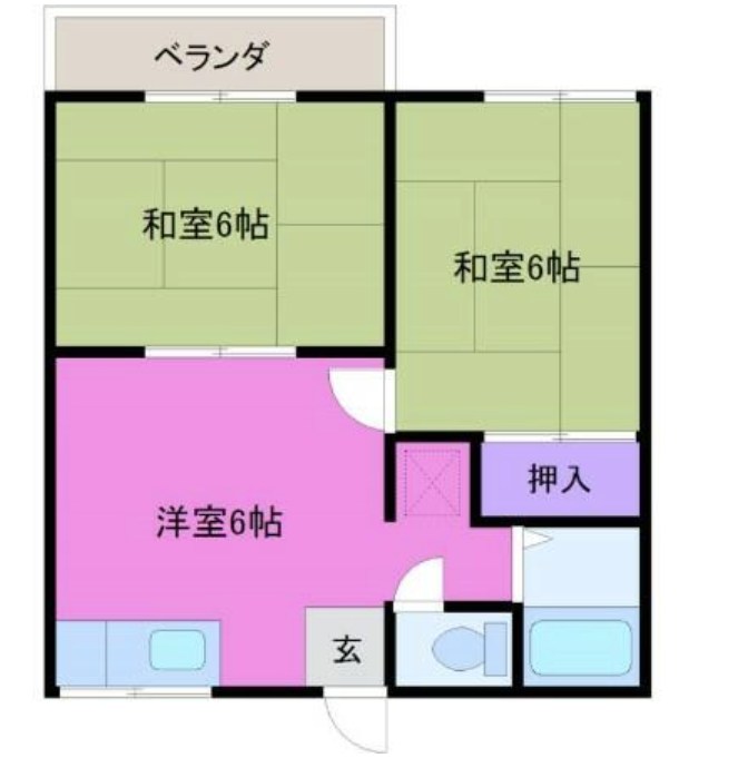 茨城県取手市野々井 間取図・土地図