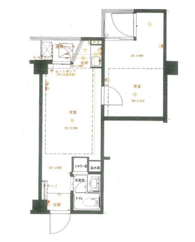 東京都港区赤坂６丁目 間取図・土地図