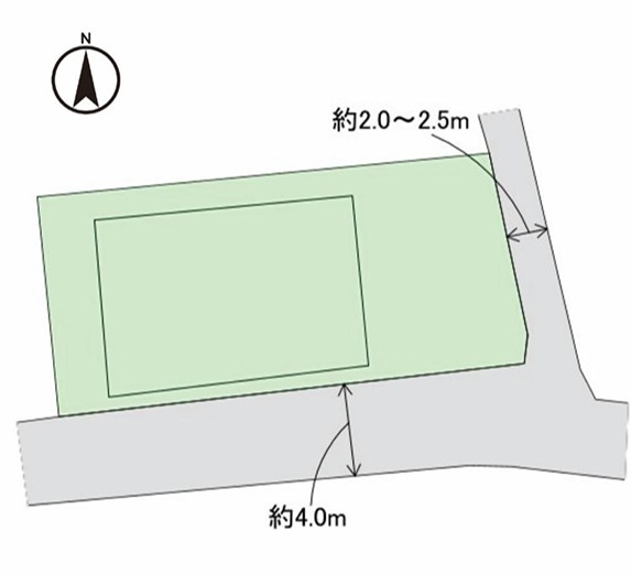 群馬県高崎市浜尻町 間取図・土地図