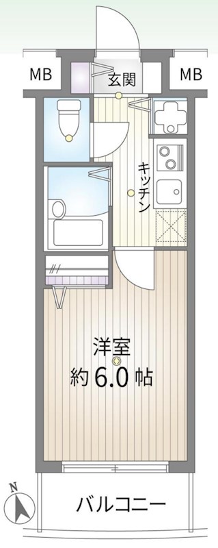 東京都港区東麻布２丁目 間取図・土地図