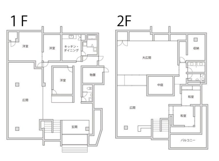 茨城県笠間市笠間 間取図・土地図