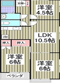 群馬県前橋市川曲町 間取図・土地図
