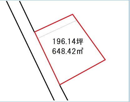 群馬県前橋市天川町 間取図・土地図