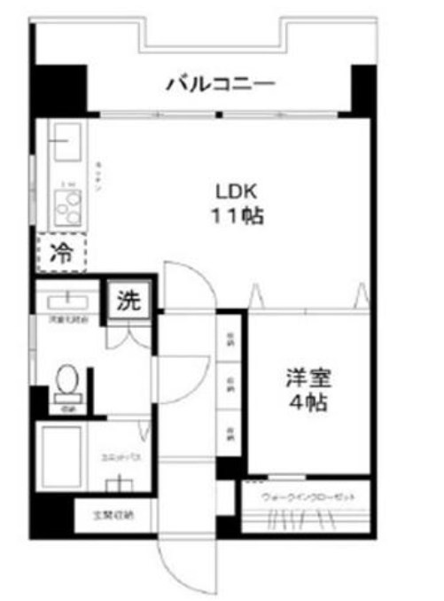 東京都港区芝浦４丁目 間取図・土地図