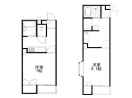 群馬県高崎市下小塙町 間取図・土地図