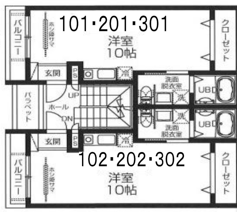 東京都小平市学園西町１丁目 間取図・土地図