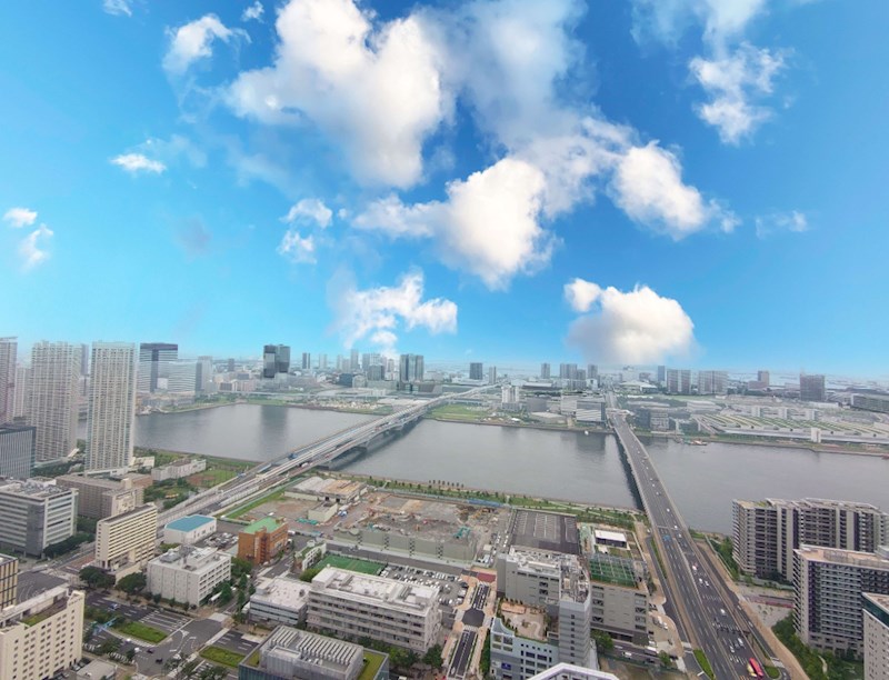 東京都中央区晴海３丁目 眺望写真