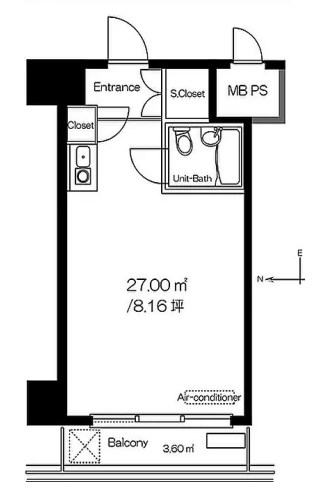 東京都中央区日本橋箱崎町 間取図・土地図