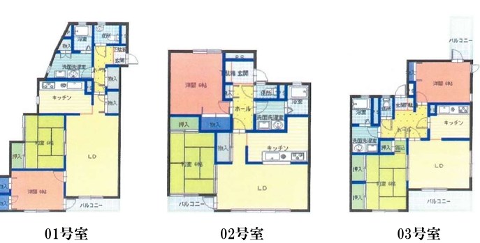 茨城県水戸市宮町３丁目 間取図・土地図